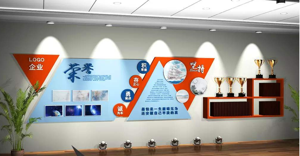 企业文化墙形象墙企业简介企业荣誉展示设计图片
