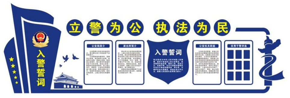 警营文化墙公安局文化墙图片